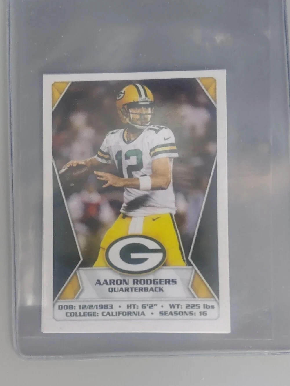 Philadelphia Eagles Carson Wentz Football Trading Card - Green With A-ROD